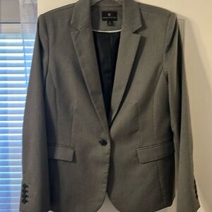 Worthington black and white jacket blazer size 14